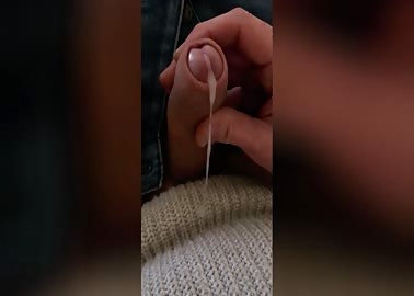 Slow mo cum shot