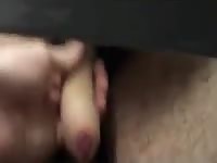 Getting jerked off at the mall