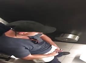 Moments in the public restroom.