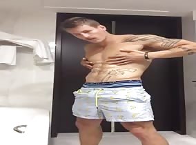 One hot inked daddy to go please.