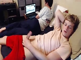 Cam boys relaxing