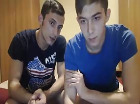 Handjob friends