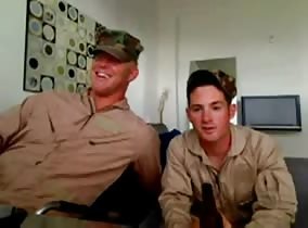 Let's watch these Marines play with their dicks