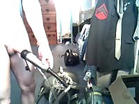 Literally milking my cock
