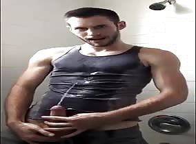 Hot boy piss and jack