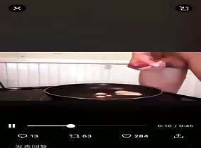 Fried cum