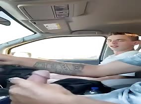 Teaching my friend how to drive stick