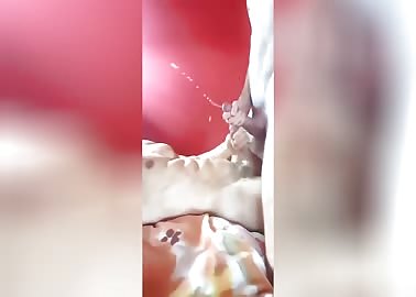 My fit friend gets a load dumped on him