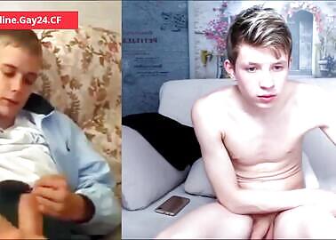 Guy decides to jerk off for the first time with a guy