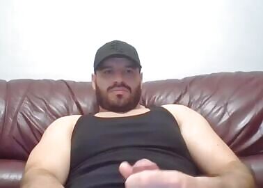 Big wanker man