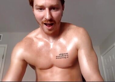 He cum and showed his beautiful muscles