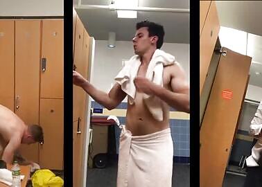 Hung Straight Dudes in the Lockerroom