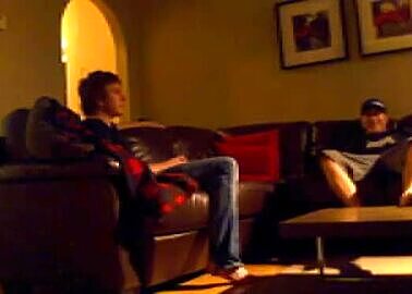 Swell80 and Straight guys jerk and cum together hidden cam