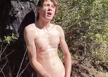 13 Cumming in a forest