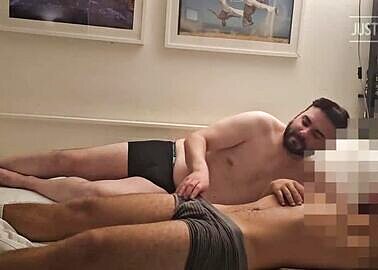 My Straight Friend Burak Stays For A Sleepover, After A Night Out