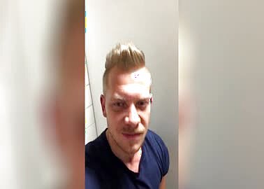 Play with cock in bathroom