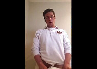 School boy whips out chub