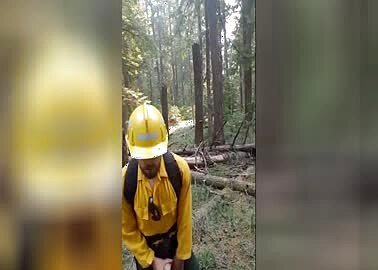 FireRangers Plays with his Hose