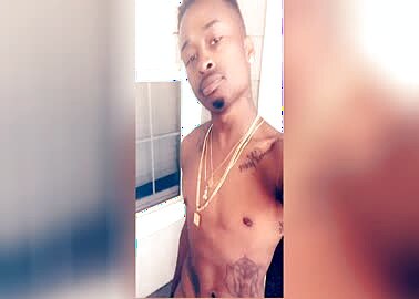 showing off that black dick