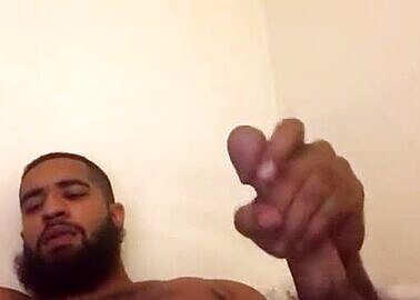 Black jerk off