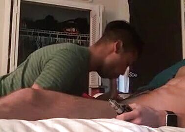str8 college guy bj