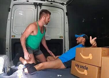 Concept Horny Delivery Driver