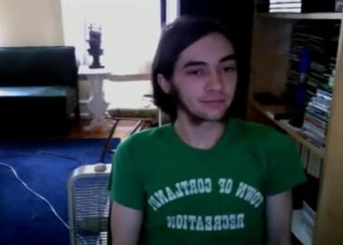 College hippy dorm room chat sped up