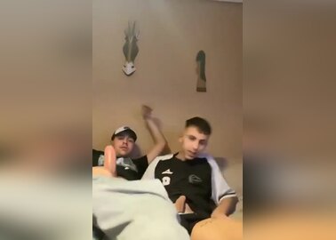 Two Hot Str8 Friends Fool Around