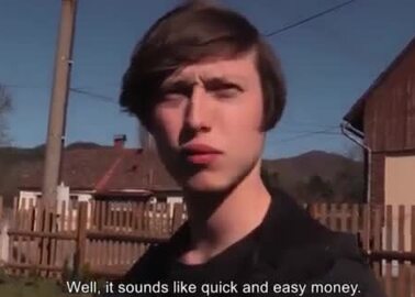 Czech pretty boy needs some cash