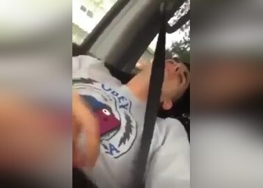 Hot guy lingered by coach