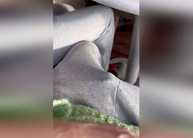 Dared my straight friend to touch my dick