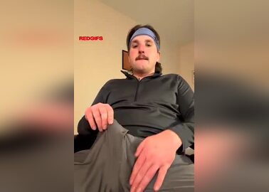 showing off that cock