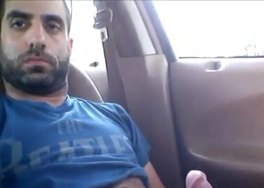Arab Daddy In Car