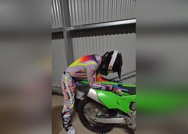 Making love to my dirtbike