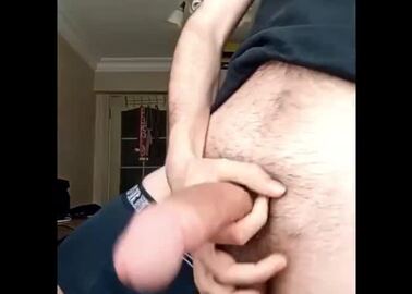 Showing Off His Fat Turkish Cock