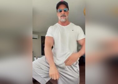 DADDY stroking