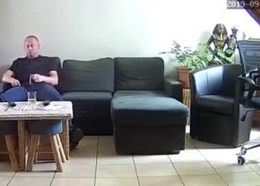 Dad caught jerking off