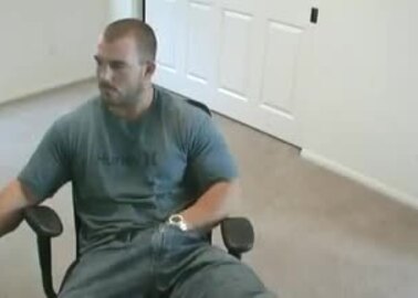 Muscle daddy cums