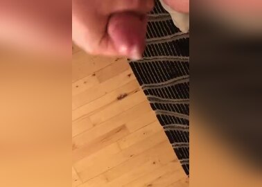 Danish dude wanks and licks his cum