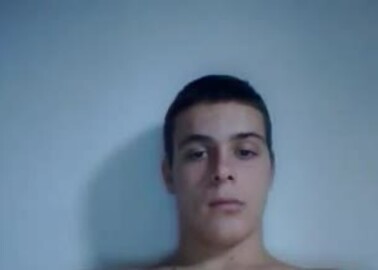 Serbian Handsome Boy with Big Thick Cock