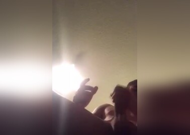 Baited guy cums on phone cam