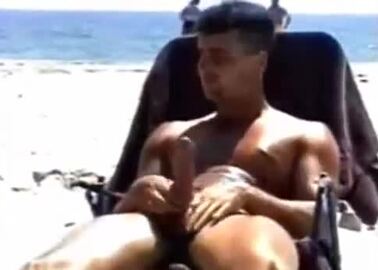 Beach Jerk Off