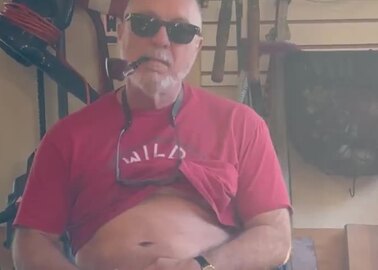 Grandpa G Jerking Off  Cumming