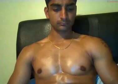 muscular indian guy cum a lot 1