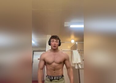 Hot Marine jerks