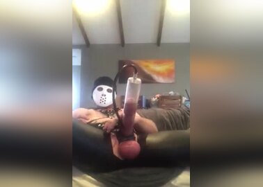 MAKING A MONSTER COCK