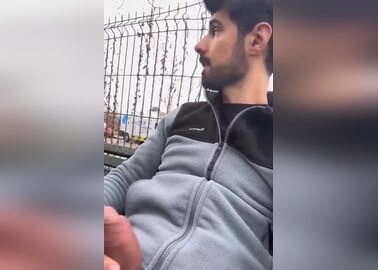 Public Cumshot