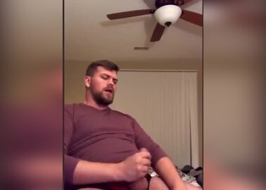 Handsome stud nuts on his shirt