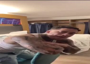 Two Str8 Buddies Start Experimenting on Live