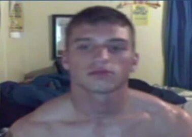 young hunk Jerks with lots of cum